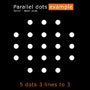 Parallel dots - type 3