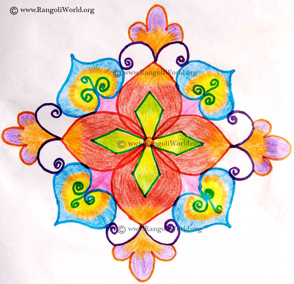 Flower Kolam