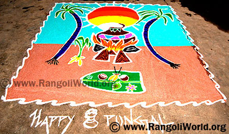 Pongal Rangoli
