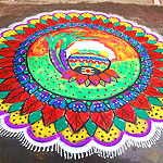 Pongal festival rangoli designs collection