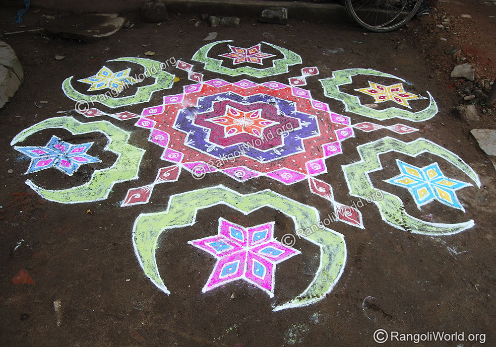 Crab Rangoli