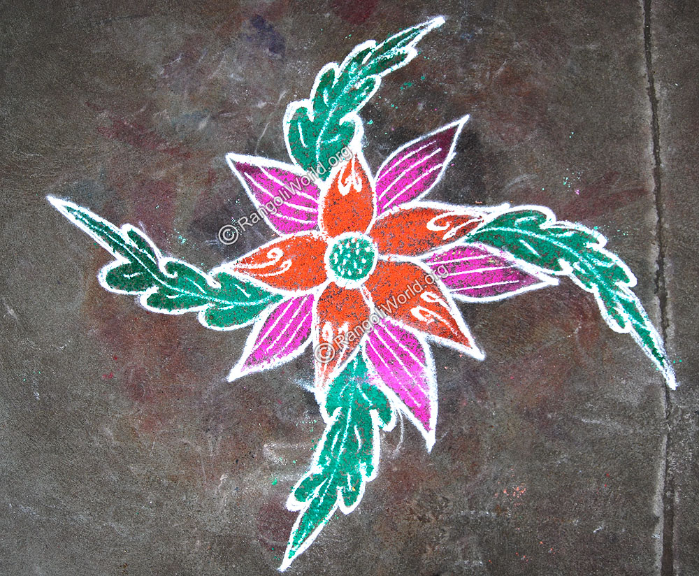 Flower Rangoli