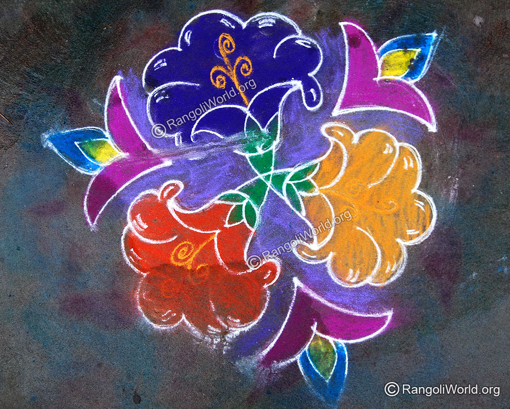 Flower Rangoli