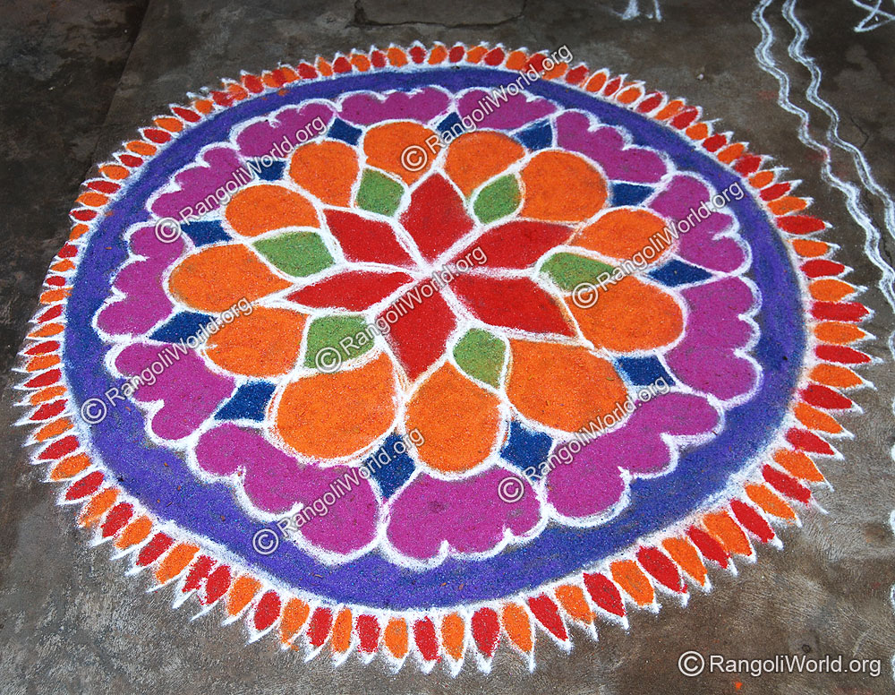 Flower Rangoli