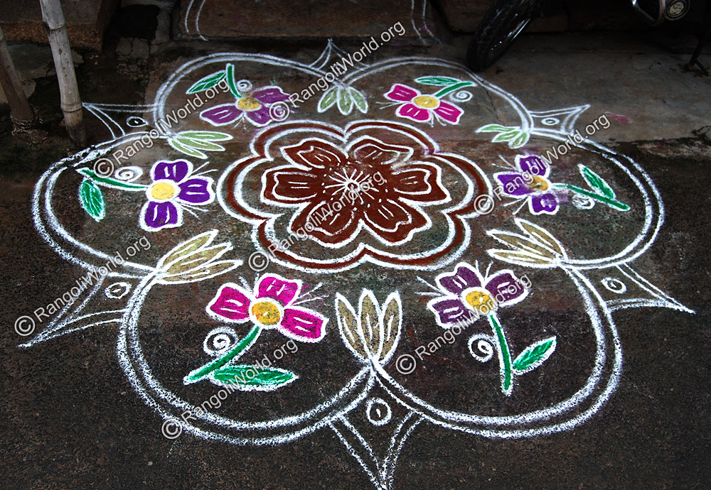 Flower Rangoli