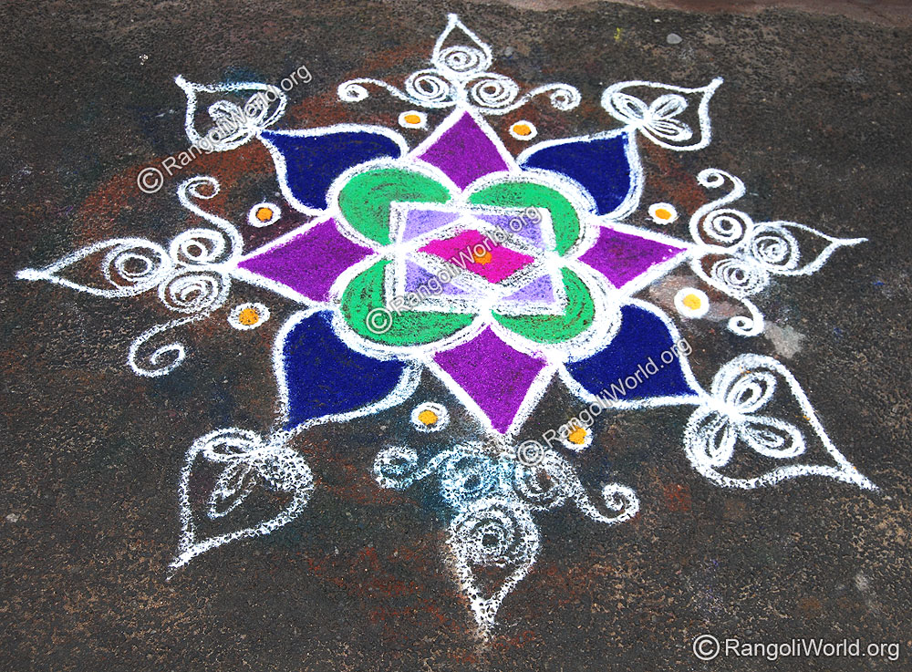 Flower Rangoli