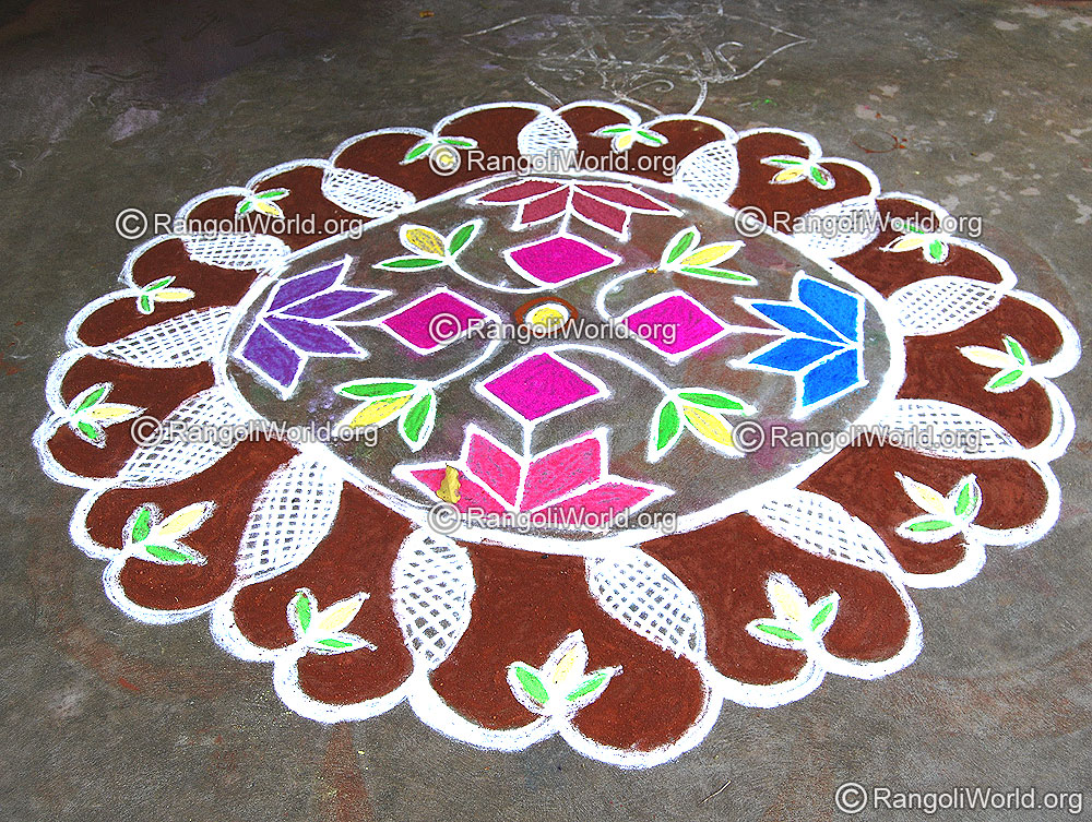 Flower Rangoli