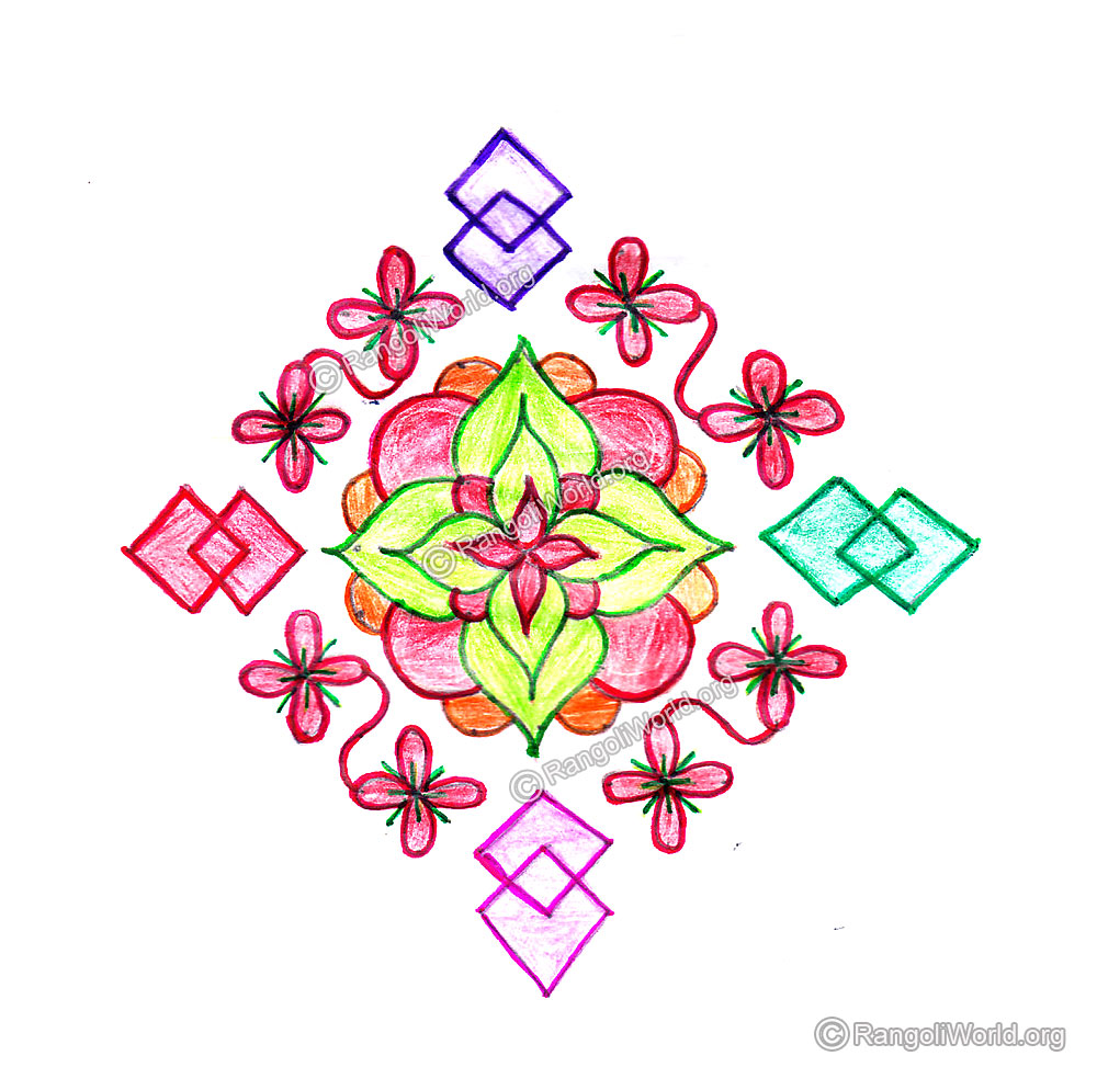 Flower Rangoli