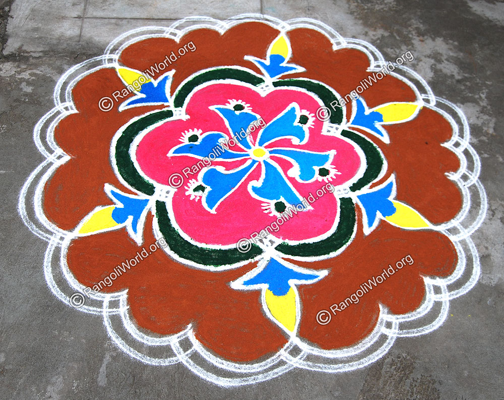 Flower Rangoli