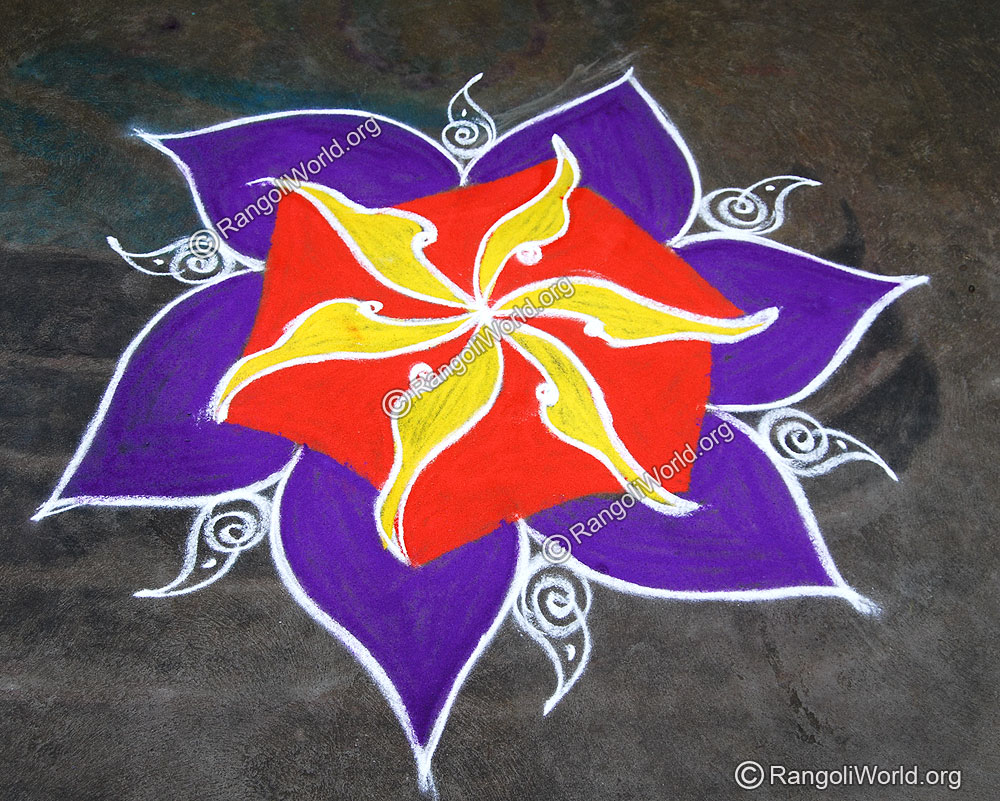 Flower Rangoli