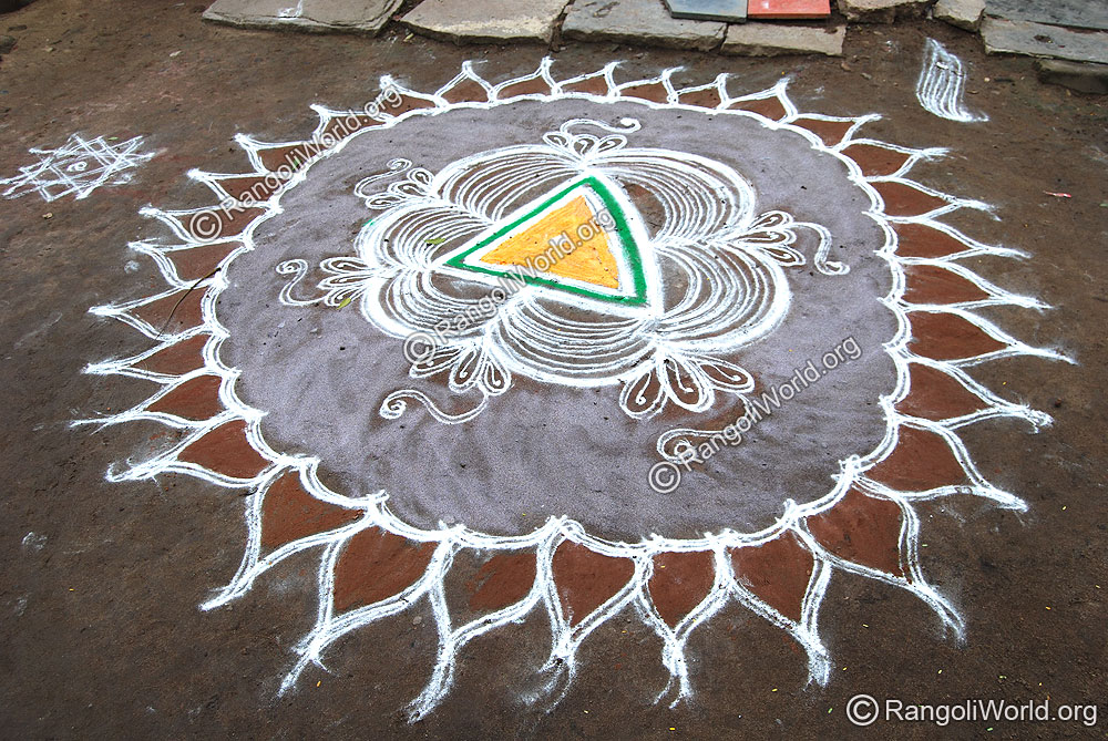 Freehand Rangoli