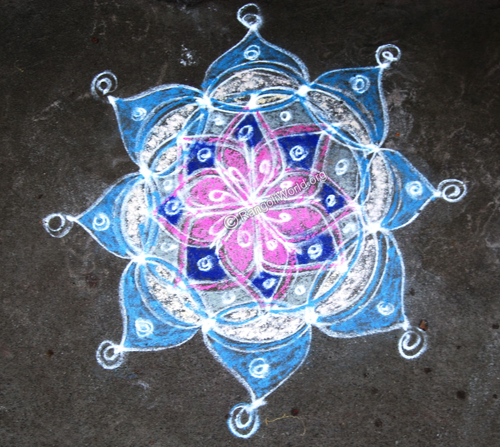 Simple Rangoli