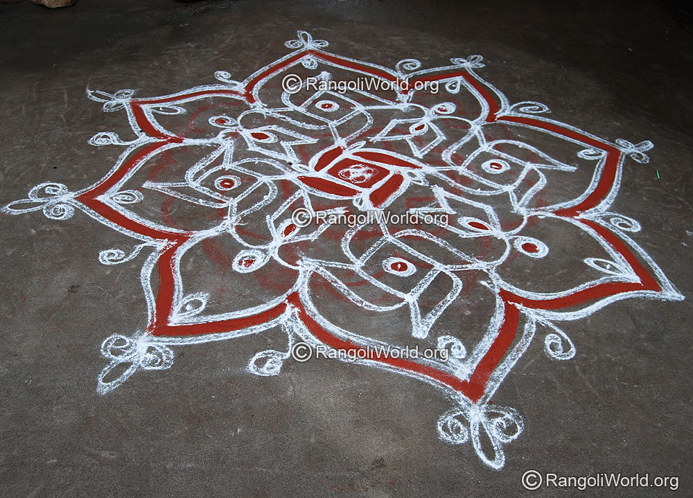 Single Stroke Rangoli