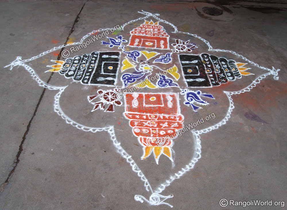 Thulasi Madam Rangoli