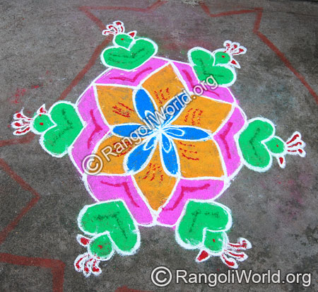 Street Rangoli Photos 3