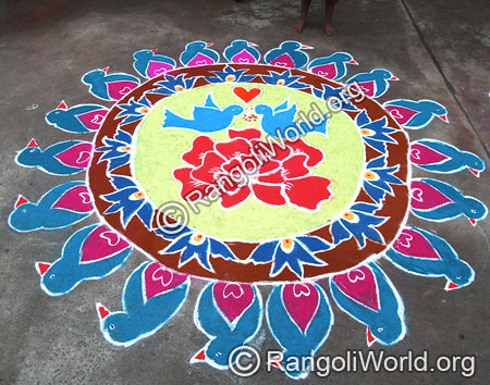 Street Rangoli