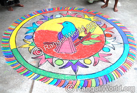 Street Rangoli