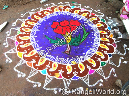 Street Rangoli