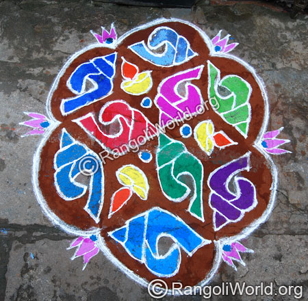 Street Rangoli Photos 5